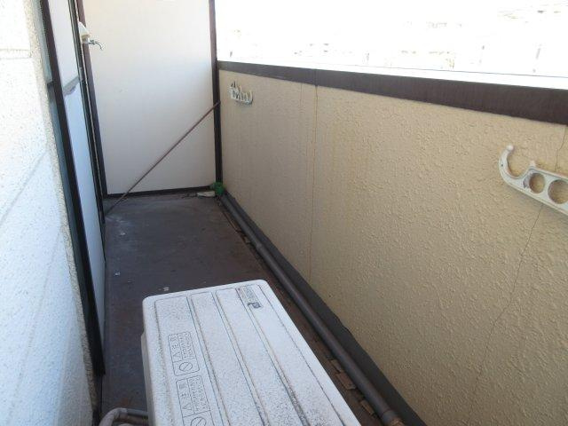 東邦パレス社のバルコニー