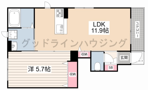 ハートフルヒルズ赤岸の間取り