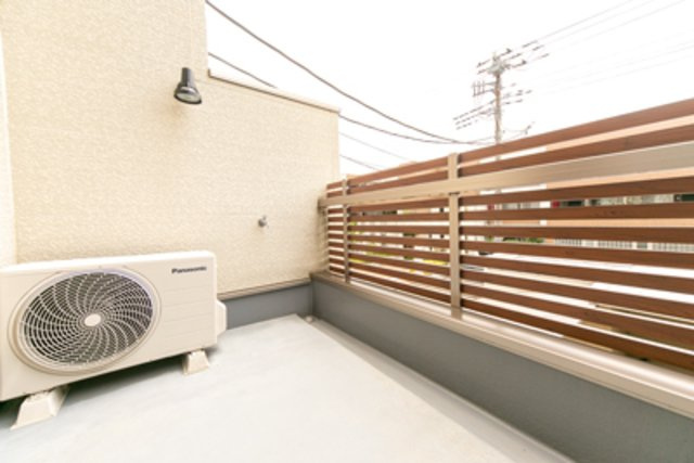 めいきゅう弐番館のバルコニー|※写真は同タイプ住戸です。