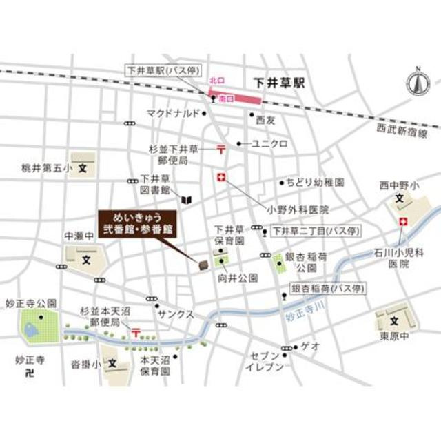 めいきゅう弐番館の地図