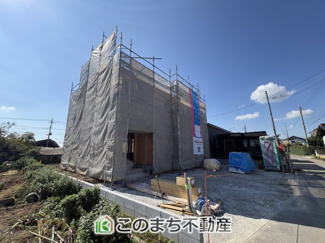 【外観】 | CRADLE GARDEN岩舟町和泉第4 | 建築中現地写真（同社施工完成物件・モデルハウスがご見学いただけます）