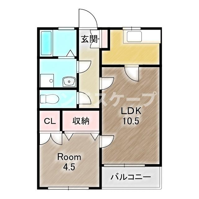チェリーヒルの間取り|高崎、前橋のお部屋探しはエンドスケープまで！お客様の理想お聞かせ下さい♪