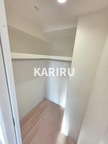 セレニテ蒲生四丁目駅前アリエの収納|階数・部屋によってカラーパターン有（カームブルー・ヘリンボーン・マーブルグレー）