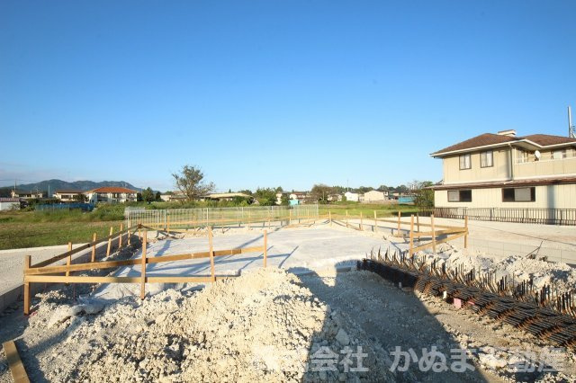 クレイドルガーデン鹿沼市泉町第3の外観|建築中　/2026.10.9撮影