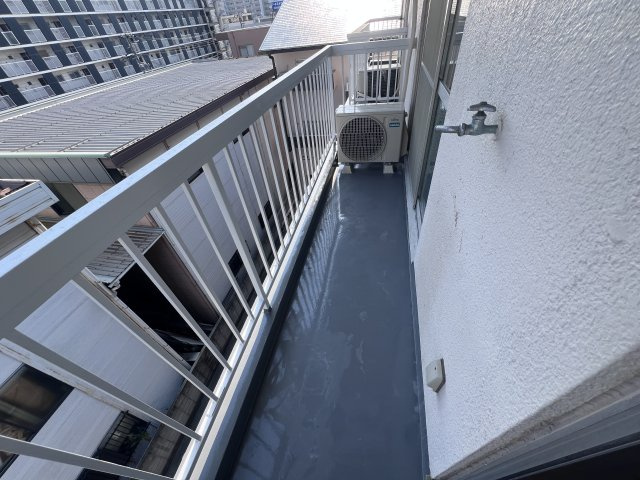 グリーンマンションⅠのバルコニー