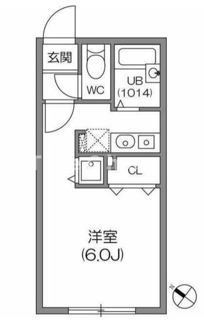 ZESTY小石川(ゼスティ小石川)の間取り
