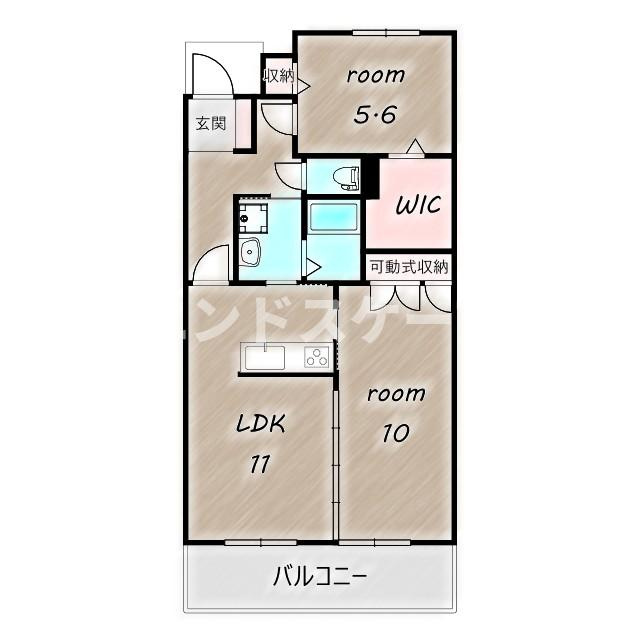 Ｇｒａｎｄ　Ｌｅａｇａの間取り|高崎、前橋のお部屋探しはエンドスケープまで！お客様の理想お聞かせ下さい♪
