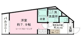 【間取り】 | ＬＡＵＲＥＬ墨田 | 間取りです。
