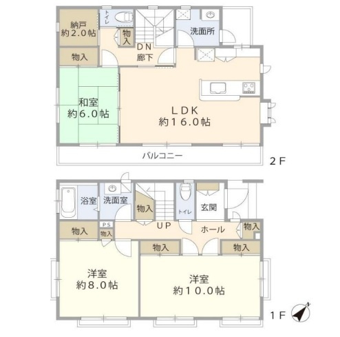 川越市四都野台の画像