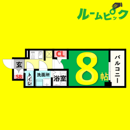 S-RESIDENCE堀田NorthⅡ　名古屋市賃貸　仲介手数料無料