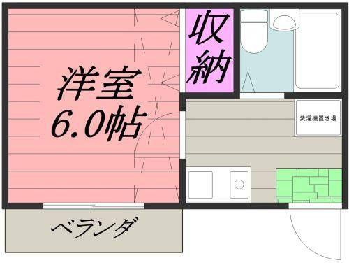 ジュネパレス９０の間取り