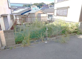 歌敷山４丁目　土地の外観