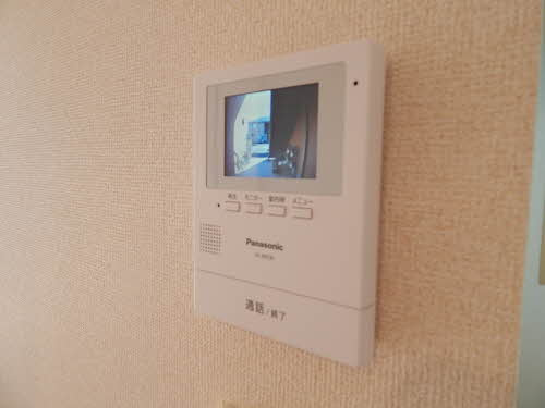 クレール今山 A棟のセキュリティ|TVモニター付きで安心です☆