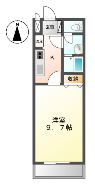 プロスパーク犬山の間取り