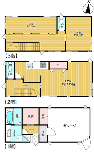 【間取り】 | 東桜２丁目戸建