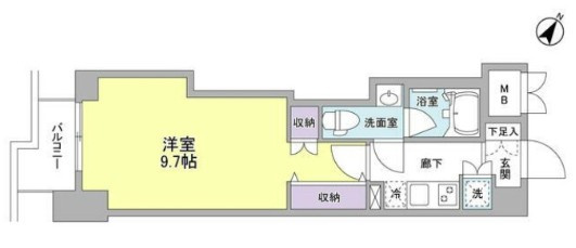 【間取り】 | ジェイフラッツ初台