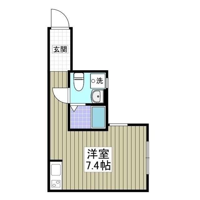 陽だまりのルーチェの間取り|間取りです。