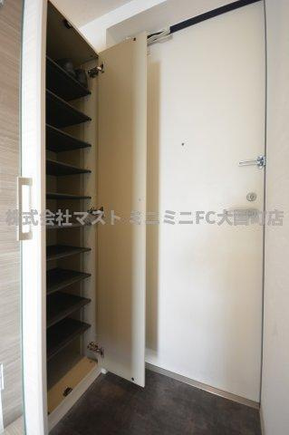 パークヒルズ難波南ルミエールの玄関