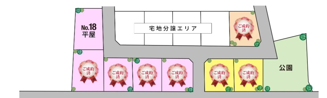 市原市今津朝山の区画図