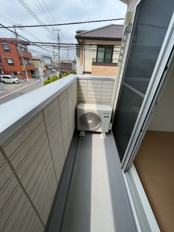 グランドソレイユ新検見川Ⅰのバルコニー