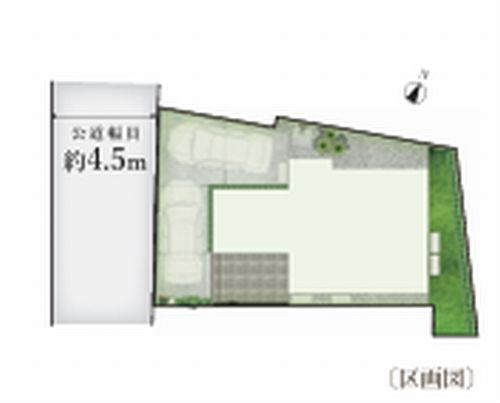 【仲介手数料０円】藤沢市辻堂東海岸2丁目Ⅲ　新築一戸建ての区画図|【仲介手数料０円】藤沢市辻堂東海岸2丁目Ⅲ　新築一戸建て