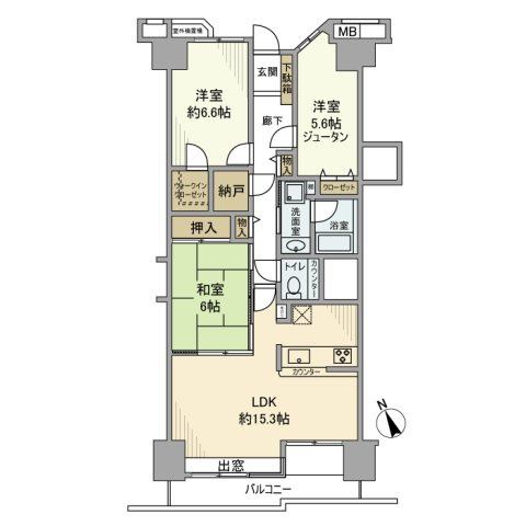 【間取り】 | 北千里パークスクエア