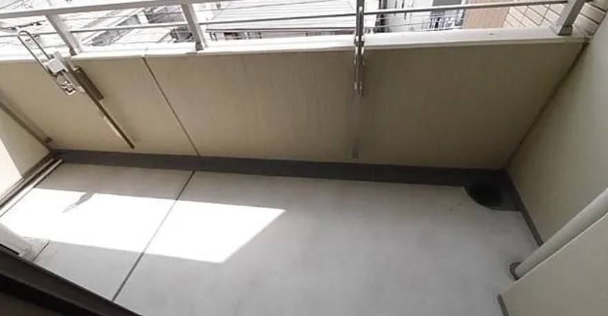 サンハイム鶴見のバルコニー