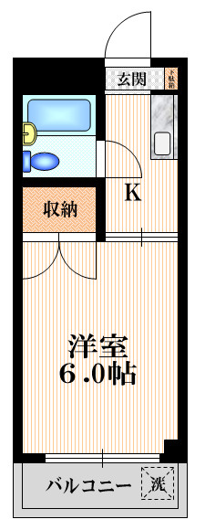 ウエストビューの間取り