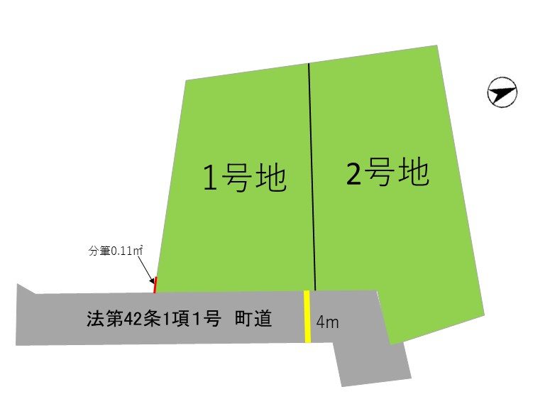 古賀市花見東2丁目3期1号地の画像