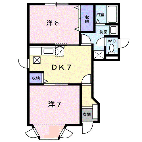 【間取り】 | マーヴェラスヴィラＡ