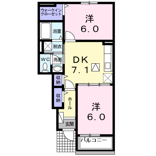 【間取り】 | ユニゾン・ベル