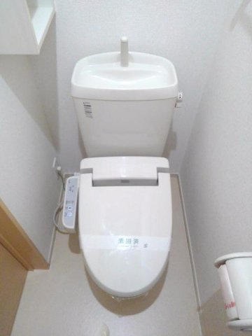【トイレ】 | ユニゾン・ベル | 落ち着いた色調のトイレです