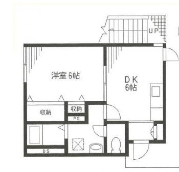 ロジュマンの間取り|間取りです。