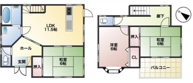 【間取り】 | 加須市川口　中古戸建