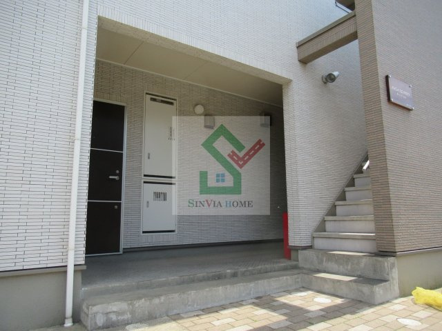 東久留米市浅間町3丁目アパートのエントランス