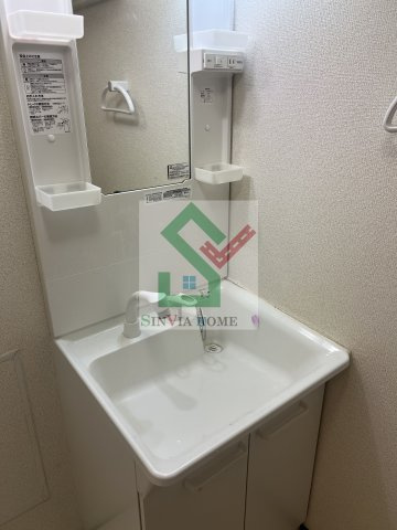 東久留米市浅間町3丁目アパートの独立洗面台