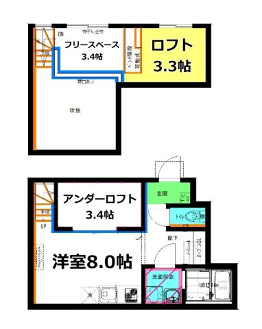 【間取り】 | RadIAnce桜本町【名古屋市賃貸・デザイナーズ】