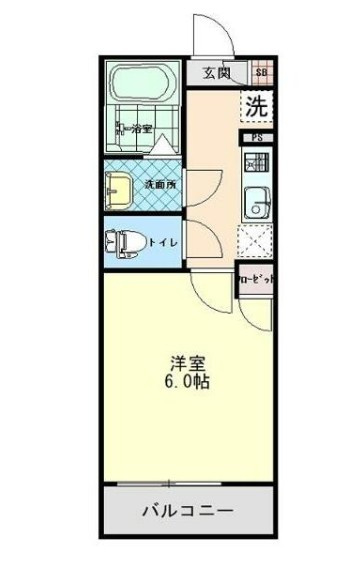 インディゴノワール川越の間取り