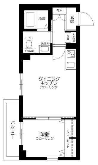 【間取り】 | ウェルスクエア蒲田EAST