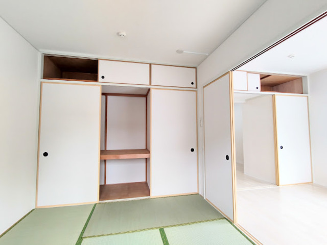 マンションカネマツＢ棟の収納|室内写真は他号室