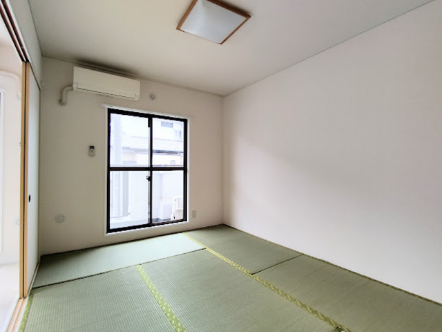 マンションカネマツＢ棟の和室|室内写真は他号室