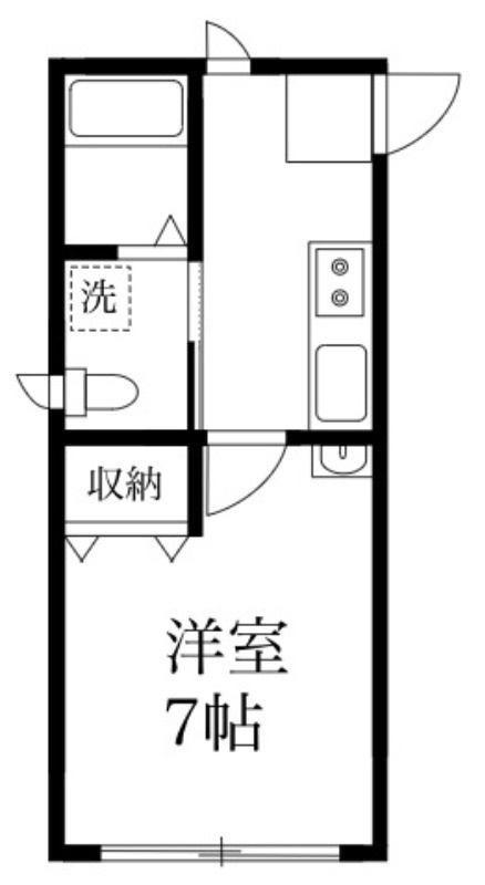 パインヒル13の間取り