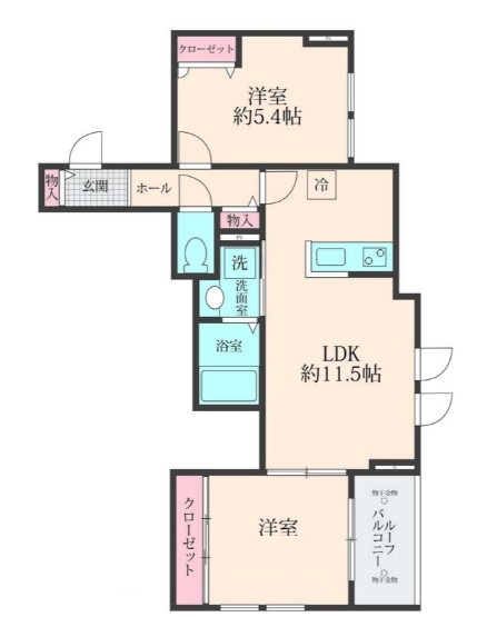 アレーズ・テラの間取り|間取りです。