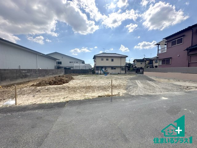 ●24(土)25(日)現地案内可能！　奈良市六条　第4期　新築一戸建ての外観|現在はこんな感じです。完成までが待ち遠しいですね。