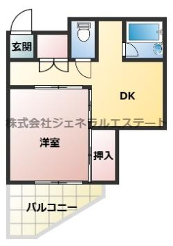 大和田ノースマンションの間取り