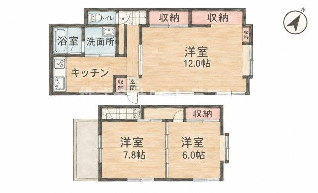 【間取り】 | 岩槻区金重戸建