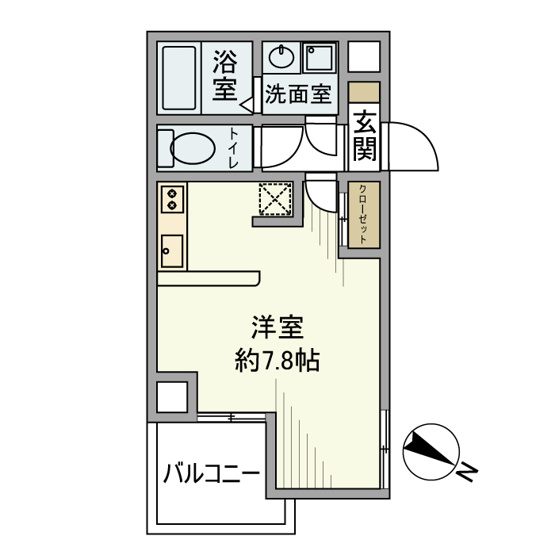 【間取り】 | ＵＭＥＤＡ　ＩＳＬＡＮＤ　ＲＥＳＩＤＥＮＣＥ