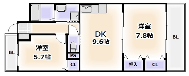 【間取り】 | リーゾエパーネ