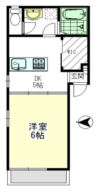 コアメゾン八王子の間取り