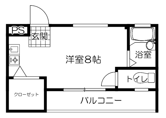 【間取り】 | ネオセレス五番館